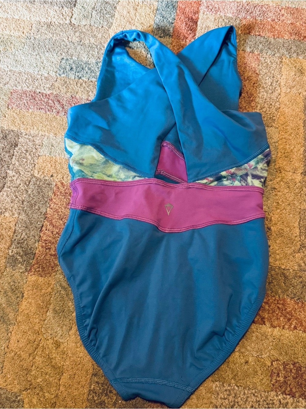 Ivivva On the Beam Queen Girl’s Bodysuit / Leotard - size 10 - Picture 2 of 5